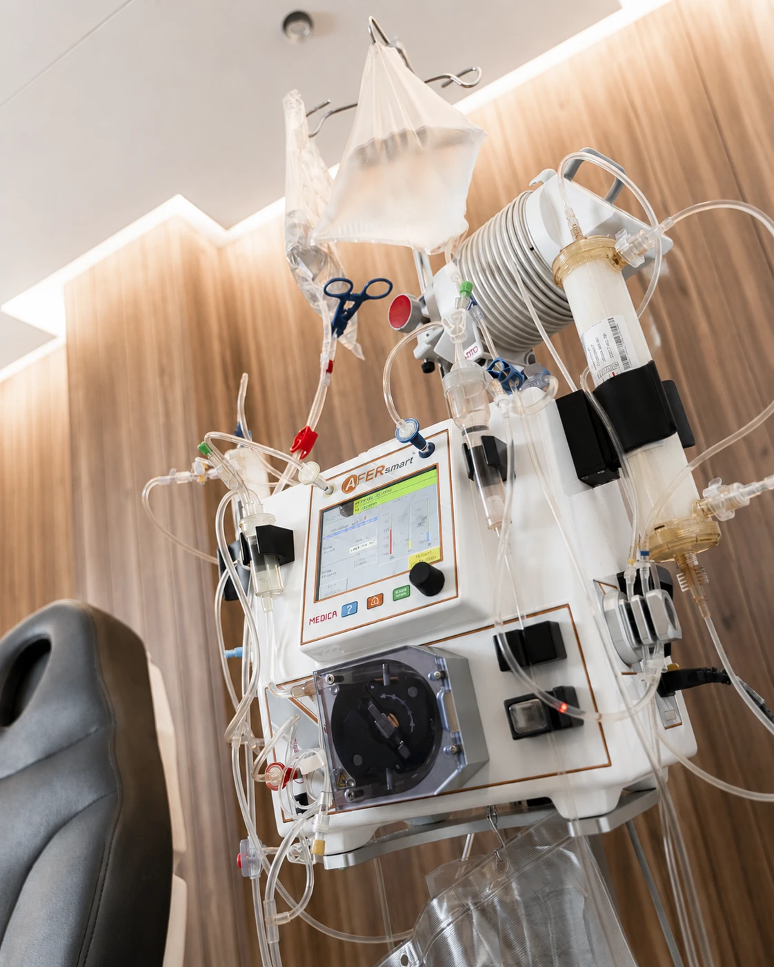 Vorhandenes AFERsmart-System im IUNE Medical Center